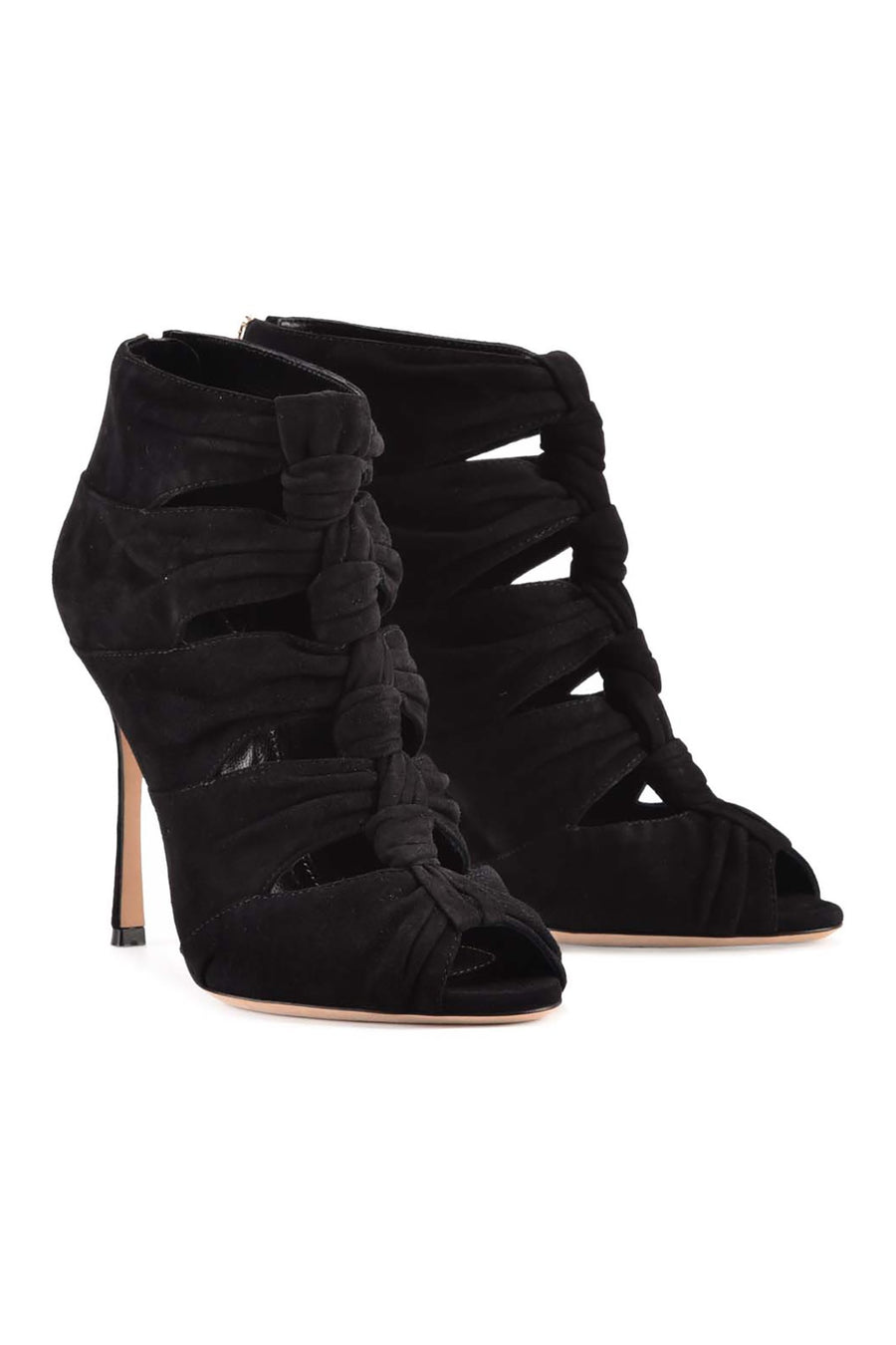 Divine Ankle Boots High Heels Women Fashion Basic Black