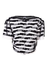 Double Pawl Pattern Cardigan Designer Stylish Fashion 