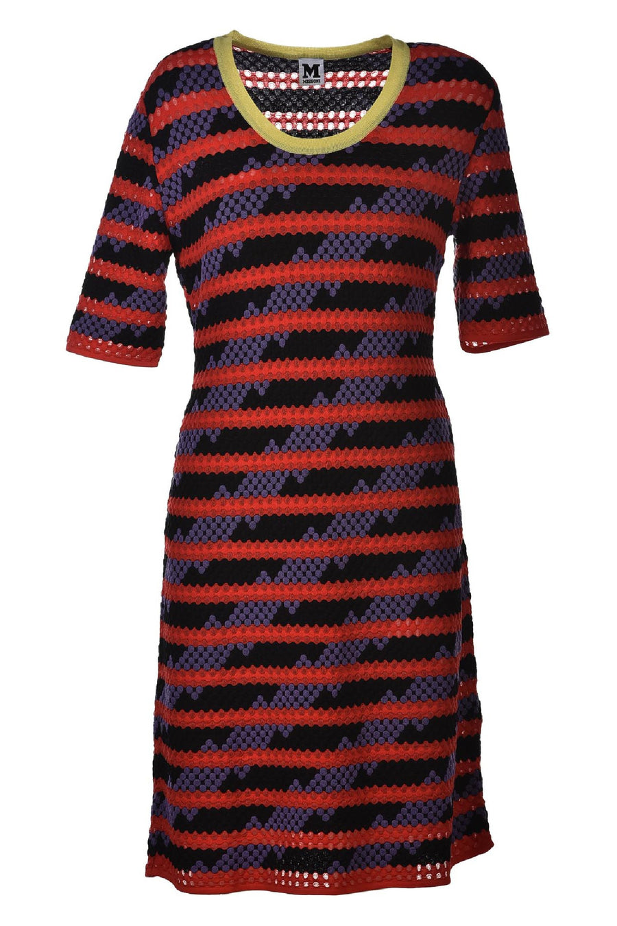 Double Pawl Pattern Dress Women Designer Stripes Prints Pattern 