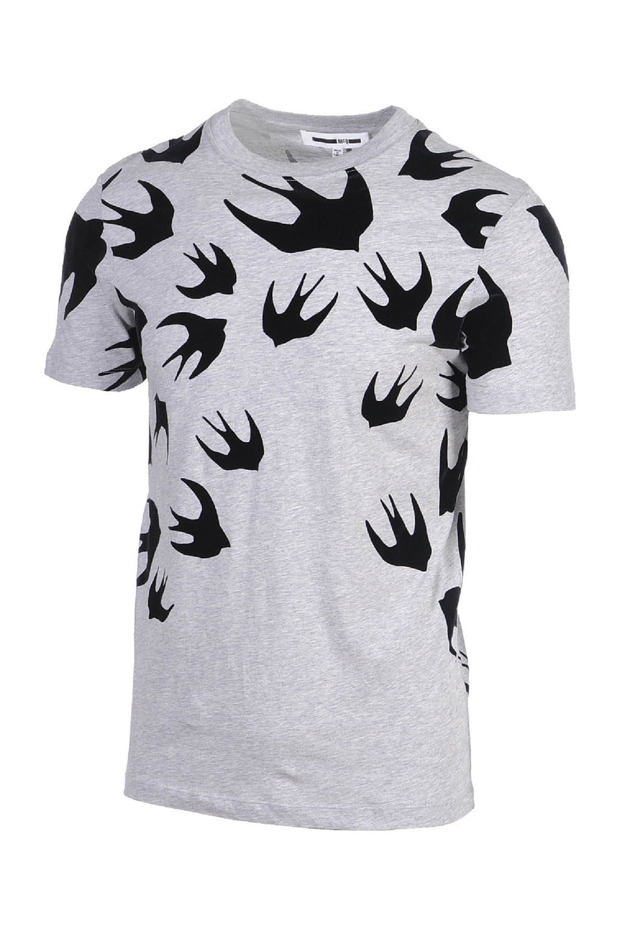 Swallow Signature Crew Tee Men Fashion MCQ Cotton Short Sleeve Casual Top
