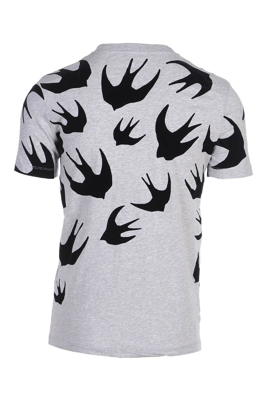 Swallow Signature Crew Tee Men Fashion MCQ Cotton Short Sleeve Casual Top