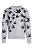 Swallow Signature Sweatshirt Men Fashion MCQ Cotton Long Sleeve Casual Top