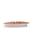Metal Plaque Belt Women Fashion MCQ Leather Adjustable Accessories