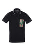 Printed Polo Men Fashion MCQ Cotton Short-Sleeve Casual Polo-Tee