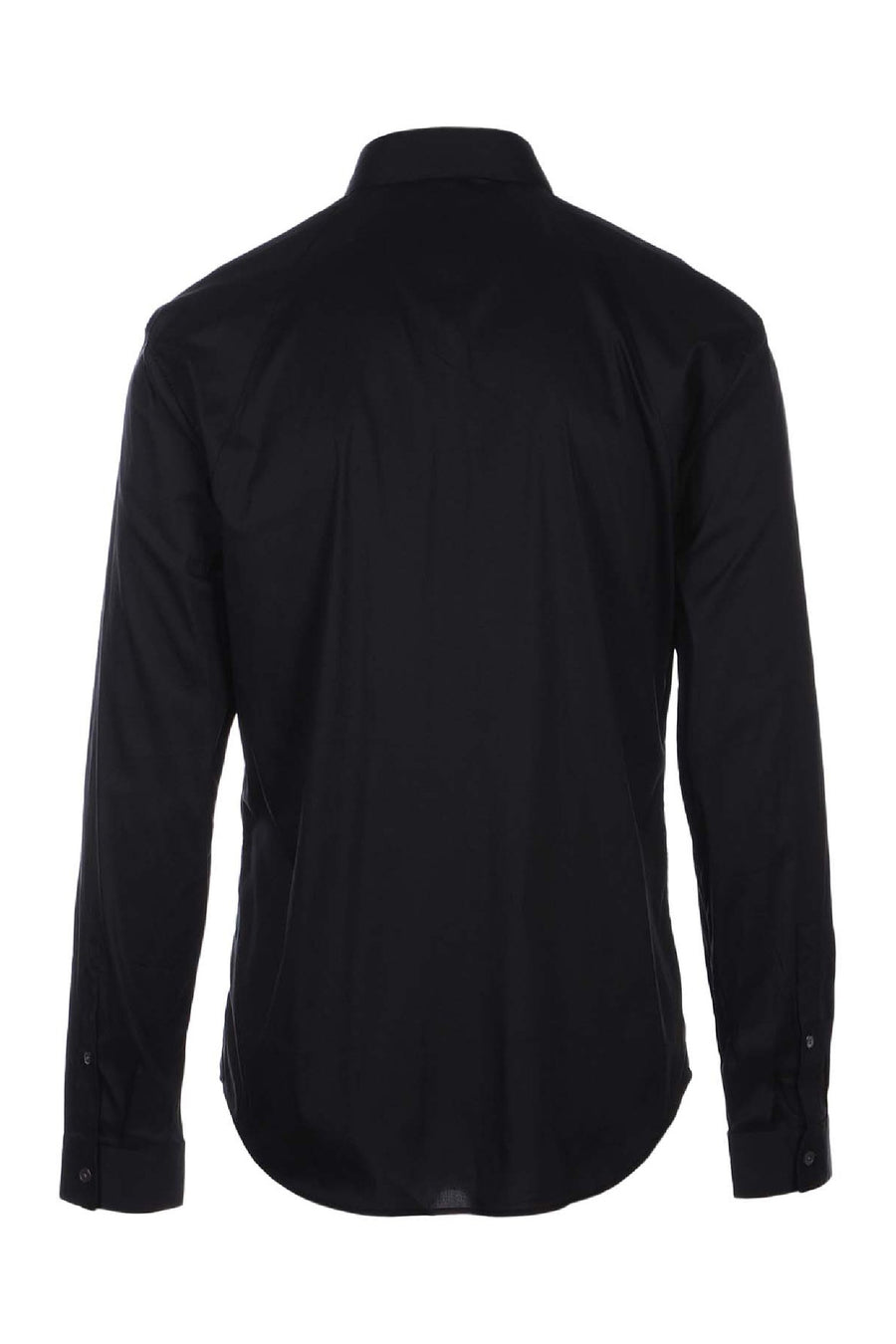 Swallow Classic Harness Shirt Men Fashion MCQ Cotton Blend Long Sleeve Semi Formal Top