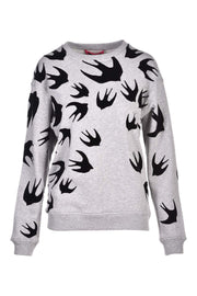 Swallow Signature Sweatshirt Women Fashion MCQ Cotton Long Sleeve Casual Top