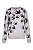 Swallow Signature Sweatshirt Women Fashion MCQ Cotton Long Sleeve Casual Top