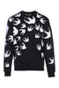 Swallow Signature Sweatshirt Men Fashion MCQ Cotton Long Sleeve Casual Top