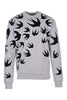 Swallow Signature Sweatshirt Men Fashion MCQ Cotton Long Sleeve Casual Top