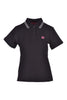 Swallow Embroidered Polo Shirt Women Fashion MCQ Slim Fit Short Sleeve Cotton