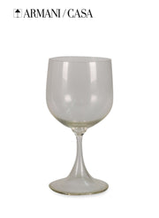 Adige Clear Dining Glassware Glass DIning Wine Drinks Armani Casa