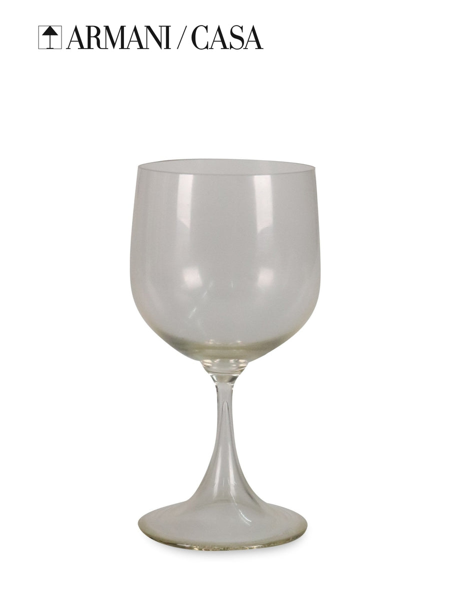 Adige Clear Dining Glassware Glass DIning Wine Drinks Armani Casa