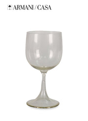 Adige Clear Dining Glassware Glass DIning Wine Drinks Armani Casa