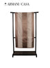 Albore Beige/brown Bedroom Bed cover Silk Designer Fashion Stripes