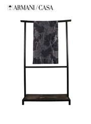 Apollonia Blue/silver Dining Floral Patterns Prints Runner Armani Casa Home Dining