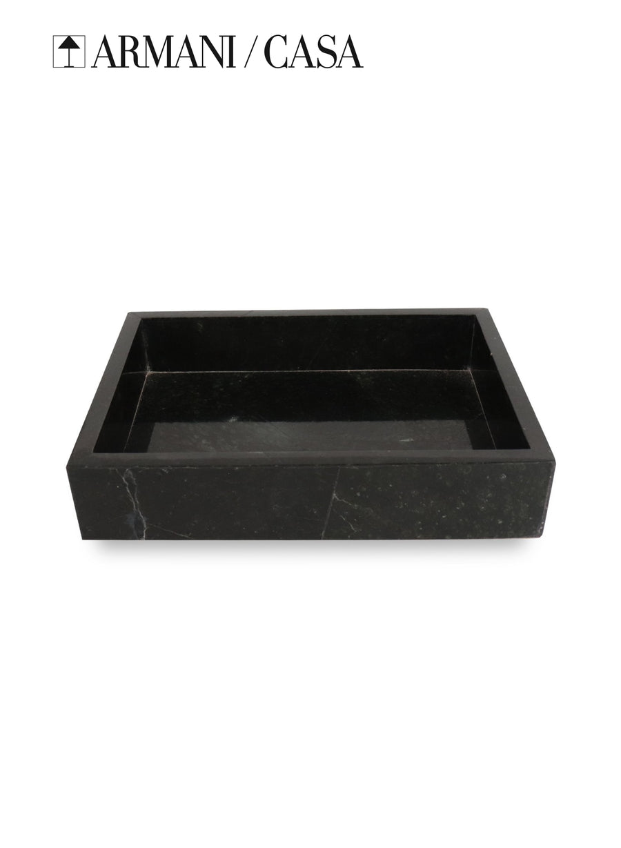 Asia Living Tray Wood Stone Home Living Decoration
