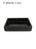 Asia Living Tray Wood Stone Home Living Decoration