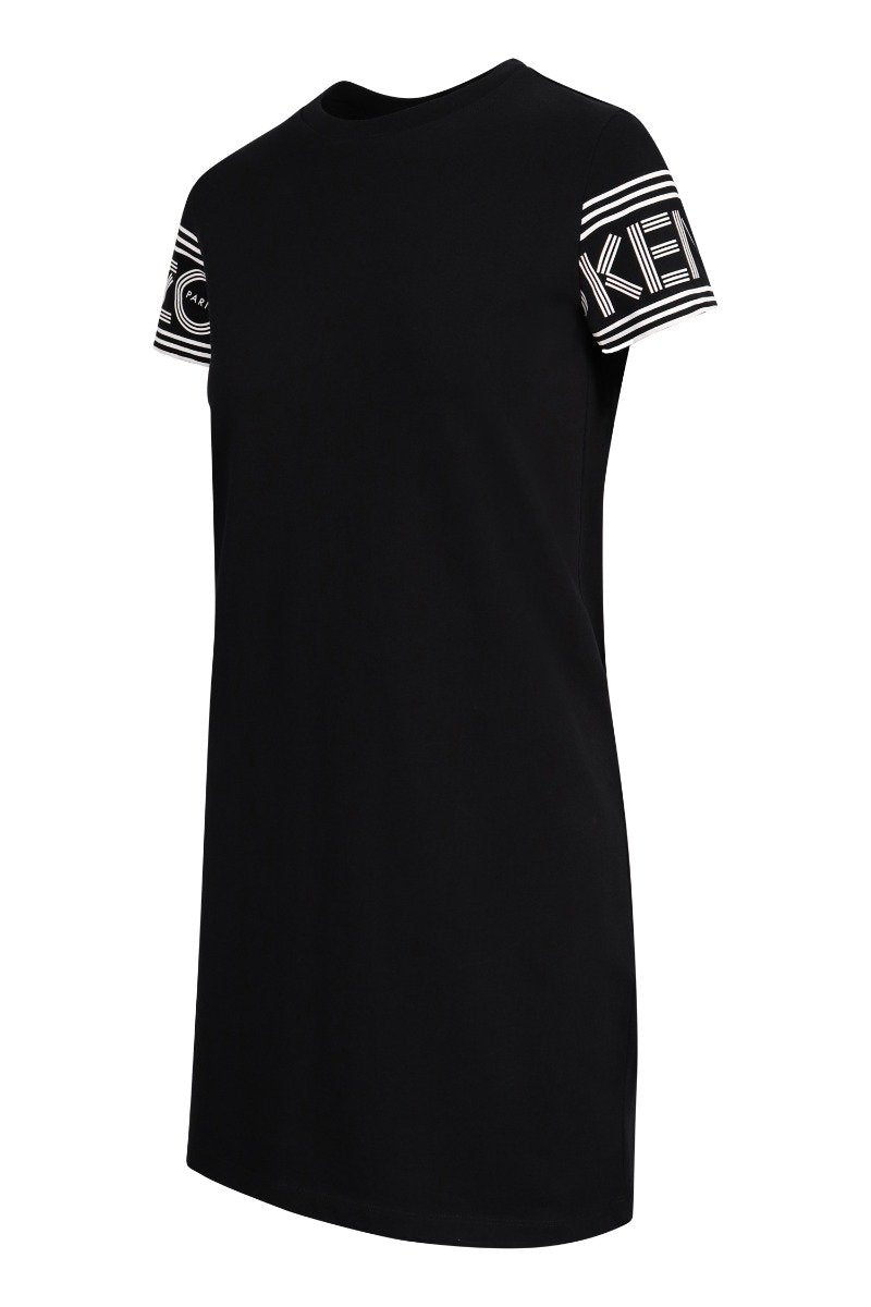 Kenzo Logo T-Shirt Dress Women Fashion Cotton Short-Sleeve Casual Classic Onepiece