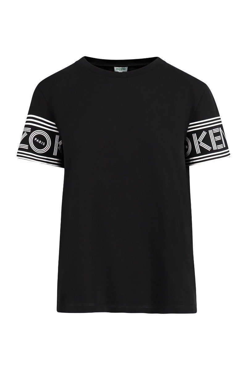 Kenzo Logo T-Shirt Women Fashion Short-Sleeve Cotton Casual Classic Tee