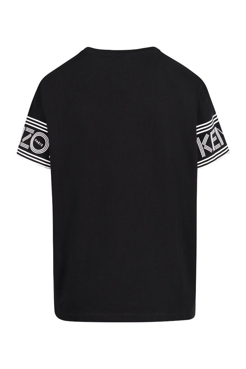 Kenzo Logo T-Shirt Women Fashion Short-Sleeve Cotton Casual Classic Tee