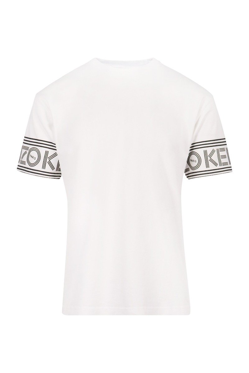 Kenzo Logo T-Shirt Men Fashion Short-Sleeve Cotton Casual Classic Tee