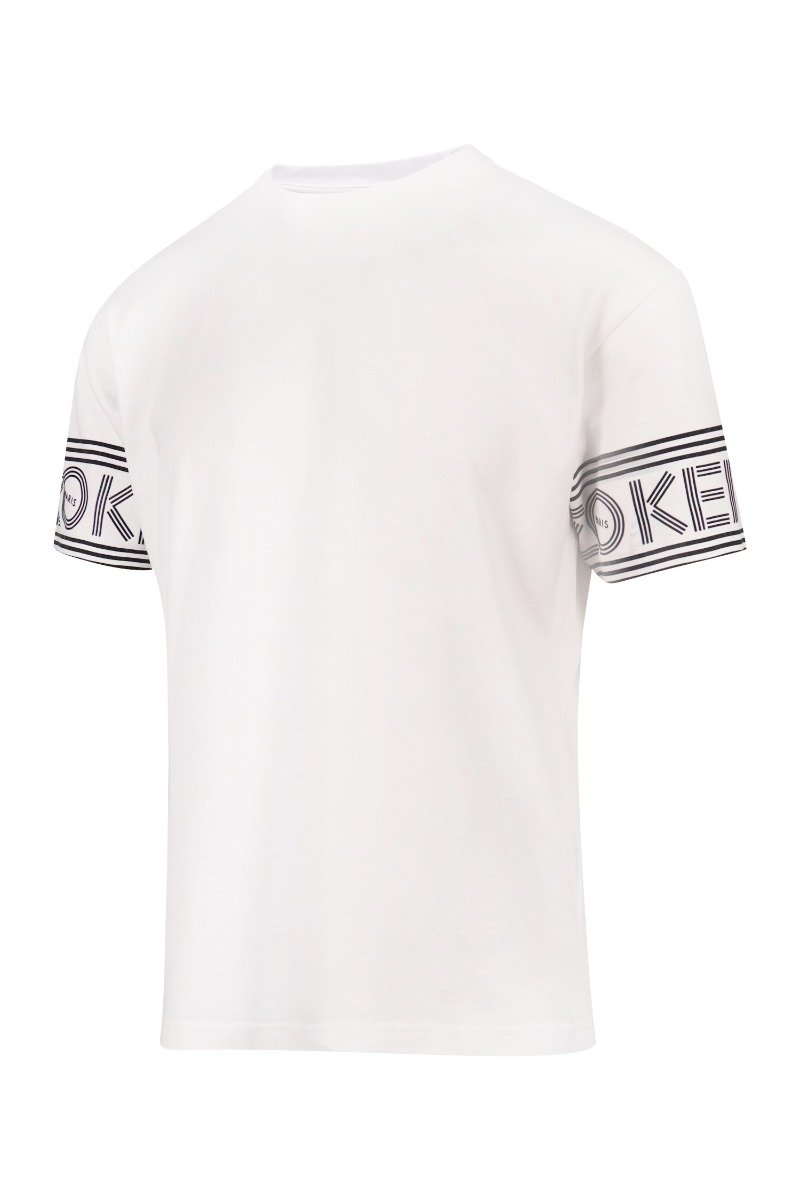 Kenzo Logo T-Shirt Men Fashion Short-Sleeve Cotton Casual Classic Tee