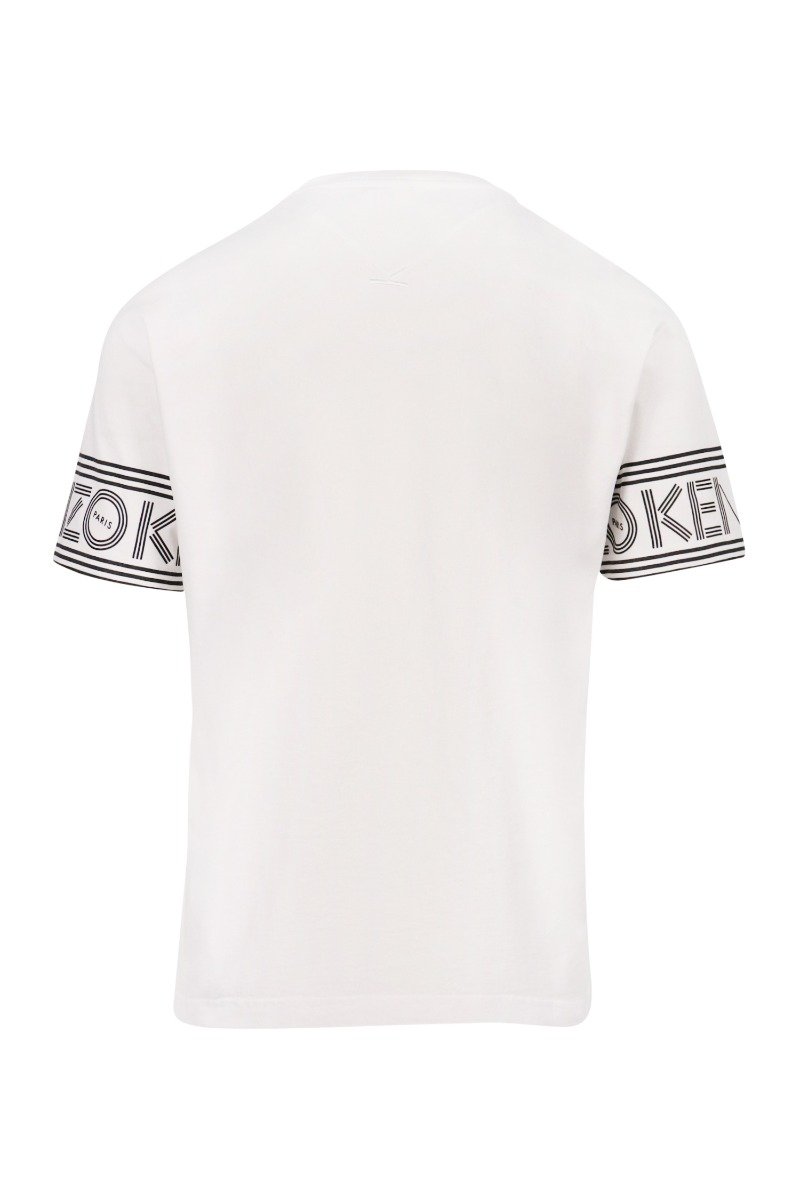 Kenzo Logo T-Shirt Men Fashion Short-Sleeve Cotton Casual Classic Tee