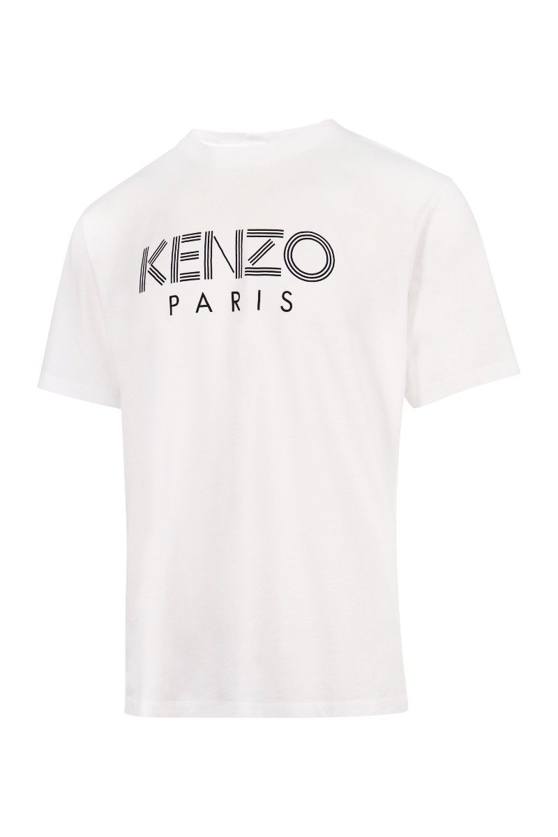 Kenzo Paris T-Shirt Men Fashion Short-Sleeve Cotton Casual Tee