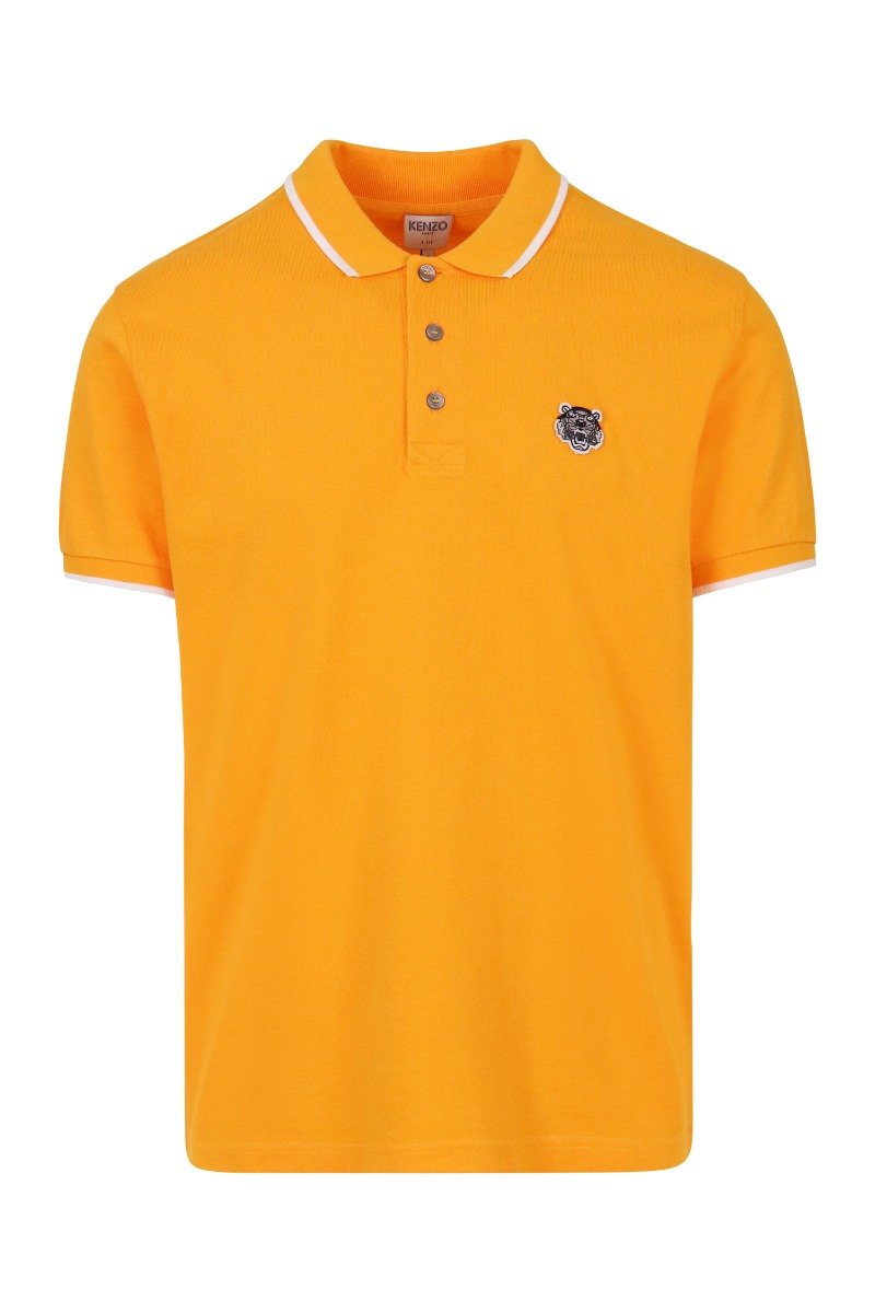 Tiger Polo Shirt Men Fashion Kenzo Paris Cotton Short Sleeve Casual