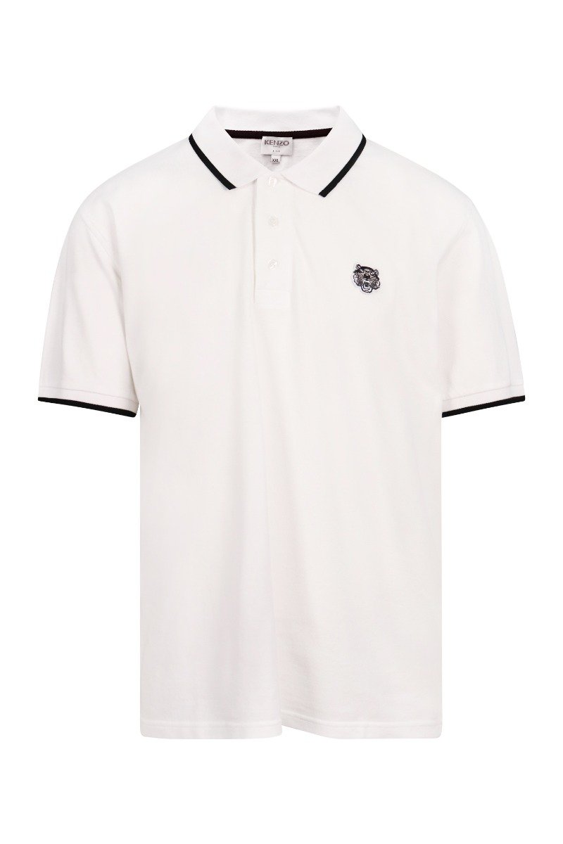 Tiger Polo Shirt Men Fashion Kenzo Paris Cotton Short Sleeve Casual Slim Fit