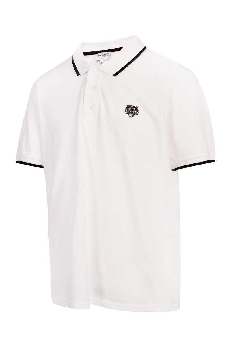 Tiger Polo Shirt Men Fashion Kenzo Paris Cotton Short Sleeve Casual Slim Fit