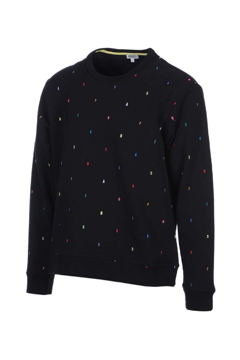 Paradise' Sweatshirt Men Fashion Kenzo Paris Long Sleeve Cotton Casual Top