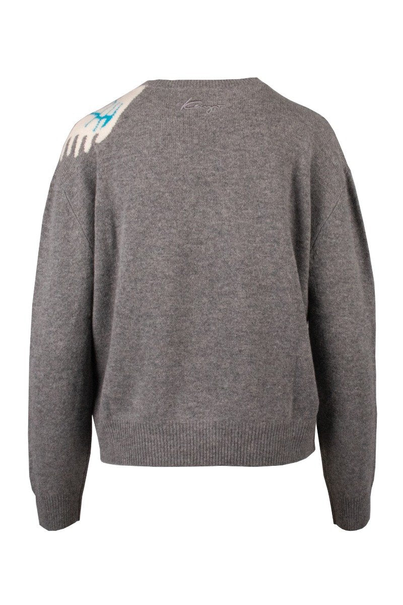 Crane Sweater Paris Kenzo Designer Basic Casual Fashion Unisex Men Women