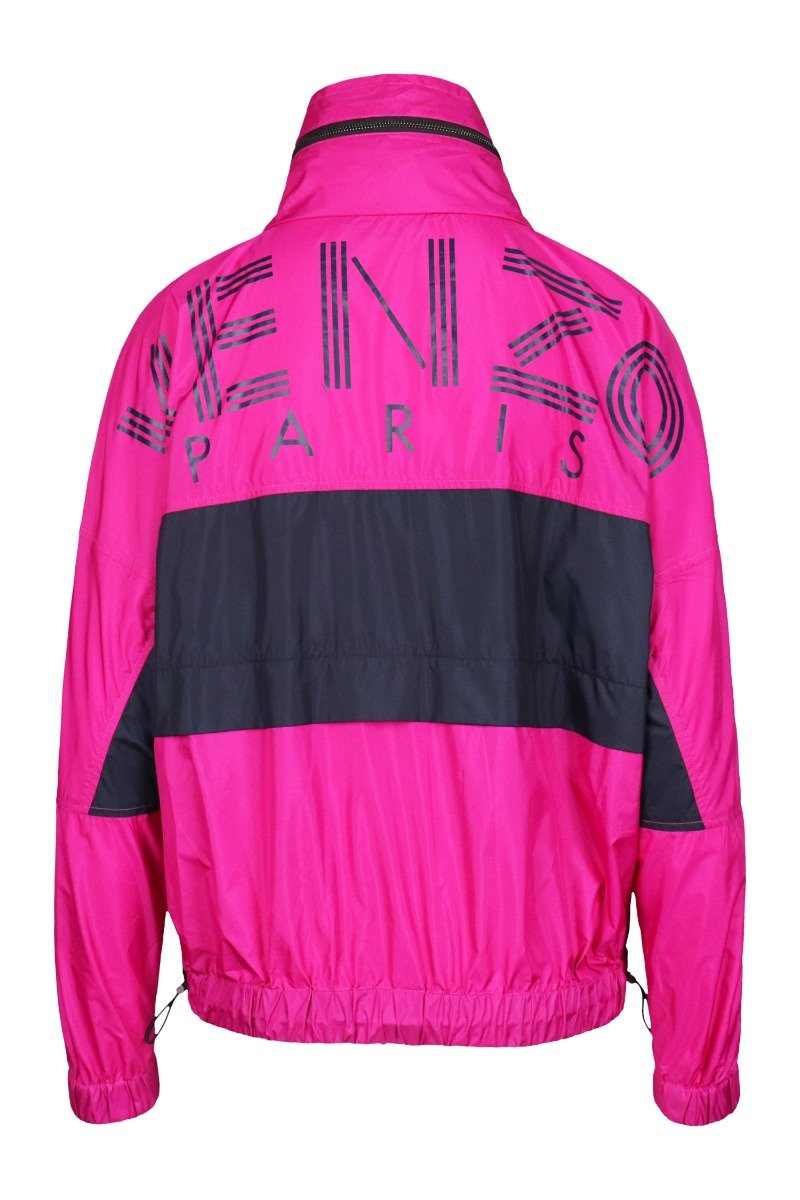 Kenzo Logo Jacket Women Fashion Polyester Long-Sleeve Trendy Casual Stylish Outwear