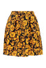 Kenzo Floral Leaf Skirt Mini Skirt 