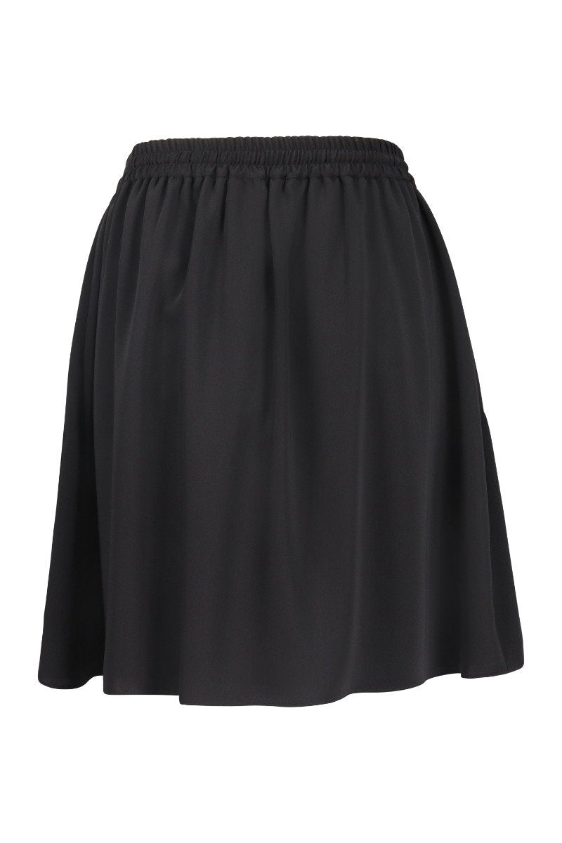 Kenzo Soft Crepe Skirt Women Fashion Polyester Lightweight Elastic-Waist Casual Trendy