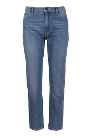 Kenzo Stone Bleached Jean Women Fashion Cotton Long Denim Casual