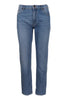 Kenzo Stone Bleached Jean Women Fashion Cotton Long Denim Casual