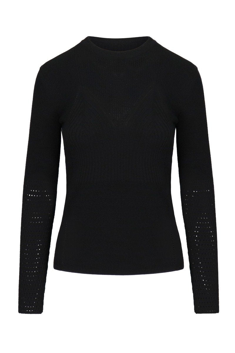 Kenzo Lacehole Sweater Long Sleeve Fashion Casual Comfy
