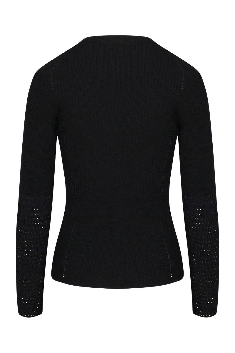 Kenzo Lacehole Sweater Long Sleeve Fashion Casual Comfy
