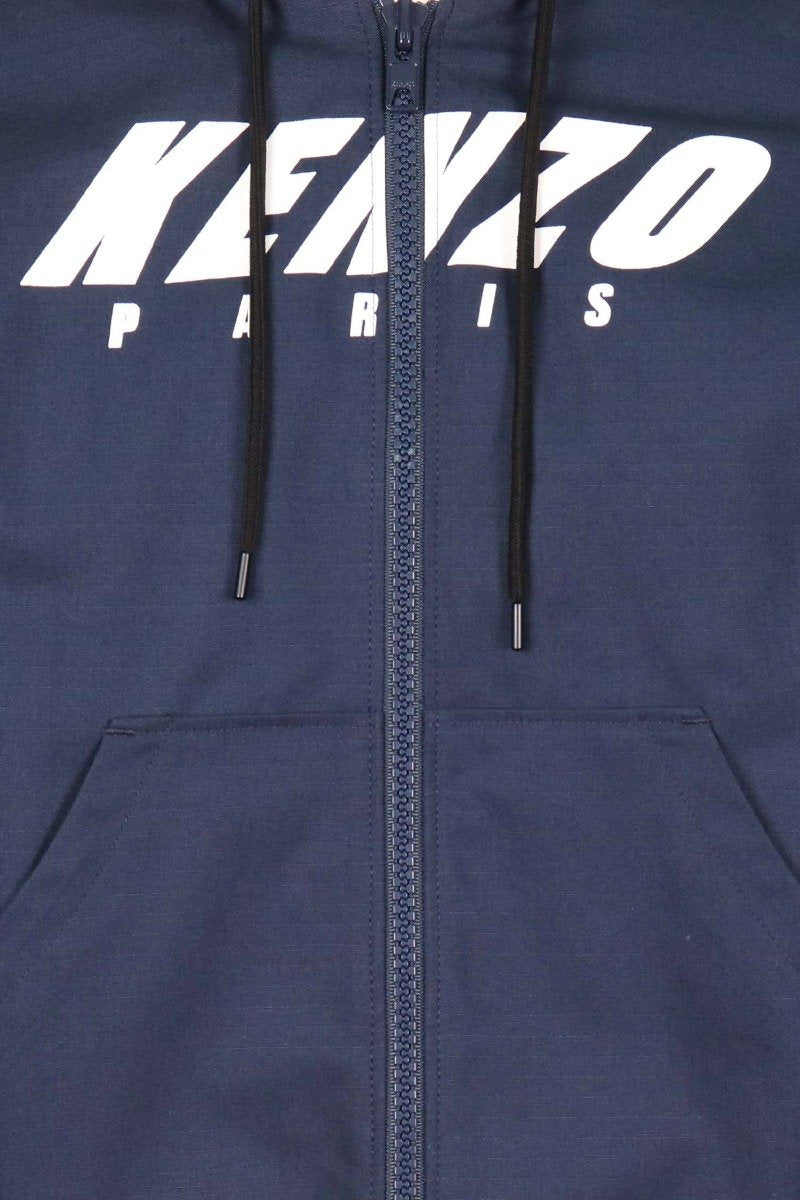 Kenzo Logo Jacket Men Fashion Long-Sleeve Cotton Casual Chic Trendy Streetwear