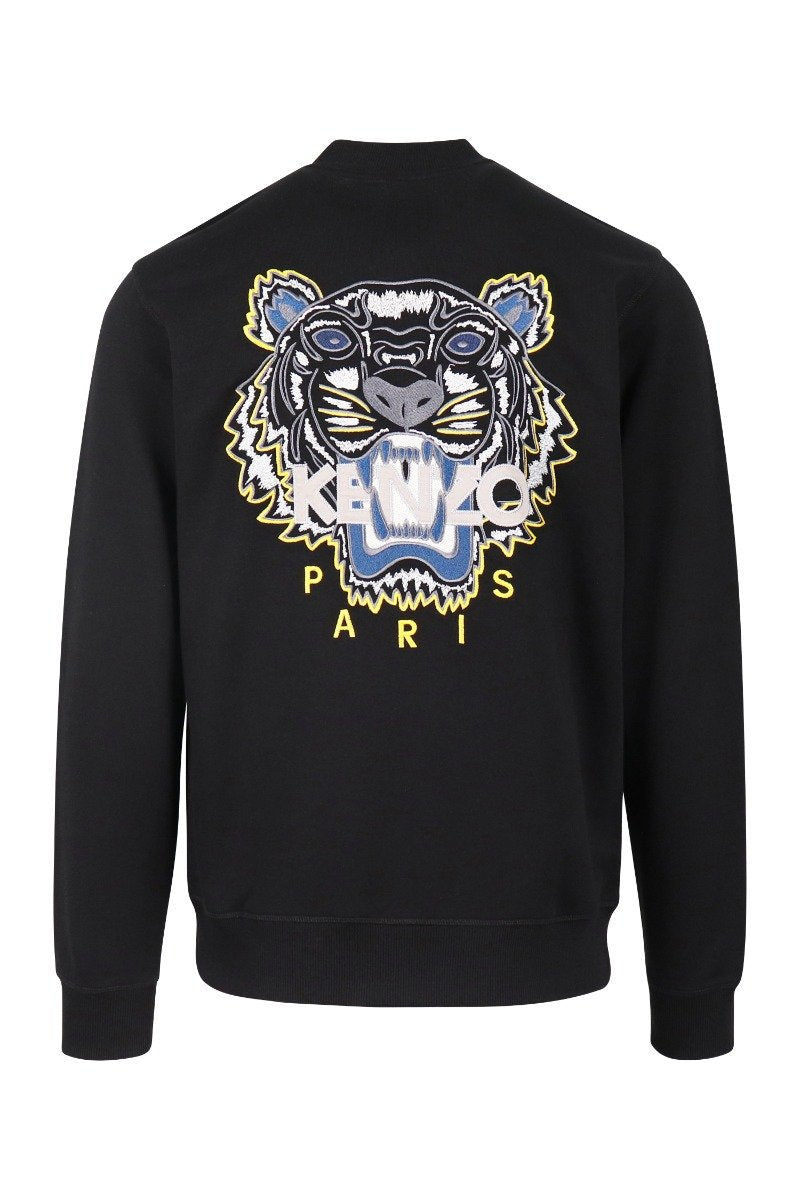 Tiger Bomber Jacket Men Fashion Kenzo Paris Cotton Long Sleeve Outwear