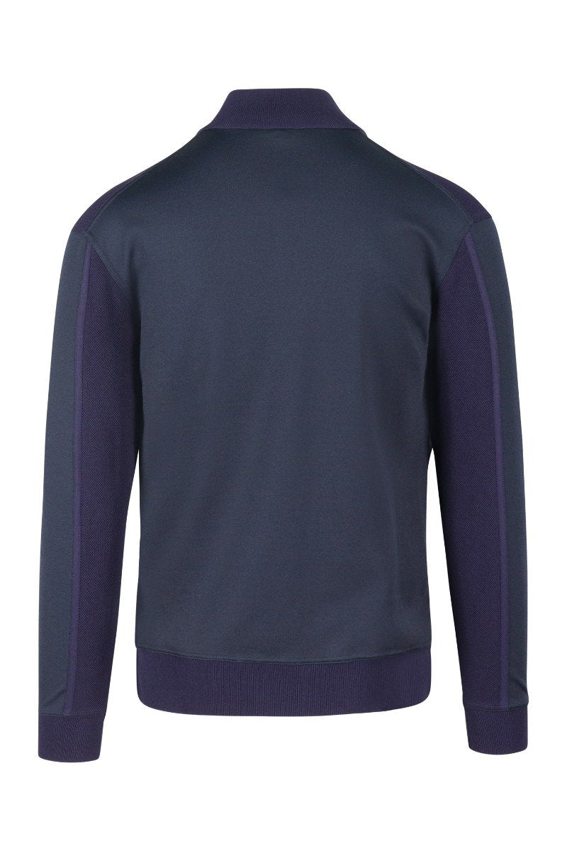 Tech Knit Zipped Cardigan Men Fashion Kenzo Paris Outwear Viscose Blend