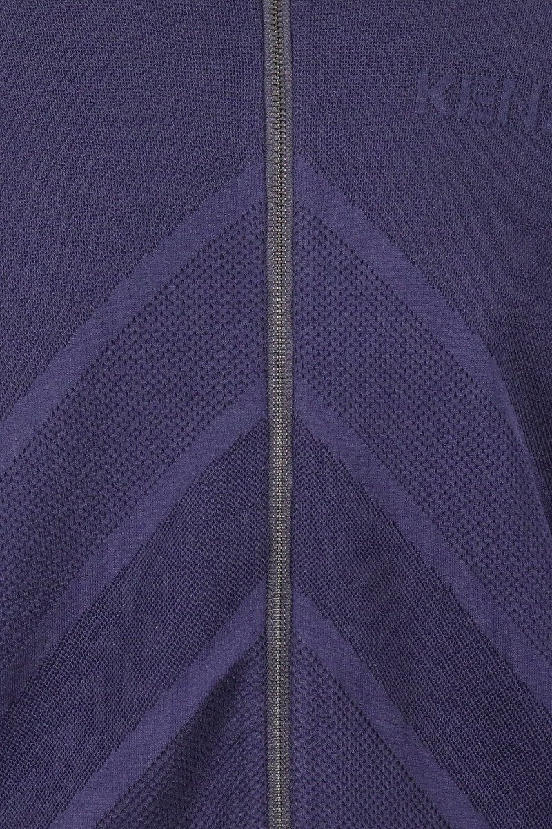 Tech Knit Zipped Cardigan Men Fashion Kenzo Paris Outwear Viscose Blend