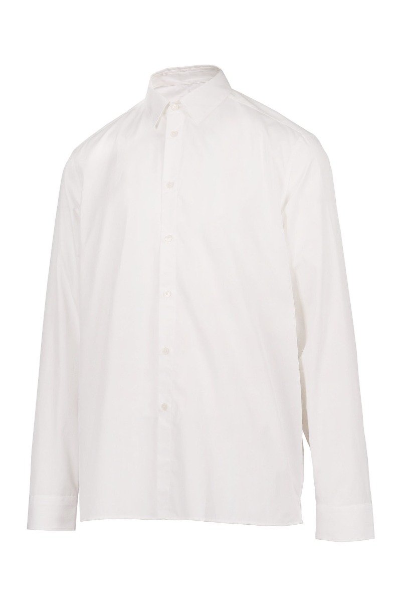 Kenzo World Shirt Men Fashion Kenzo Paris Cotton Long-Sleeve Casual Straight-Hem
