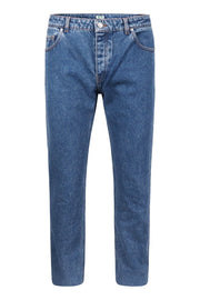Slim Fit Jeans Men Fashion Kenzo Paris Denim Cotton Pants Casual