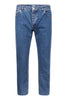 Slim Fit Jeans Men Fashion Kenzo Paris Denim Cotton Pants Casual