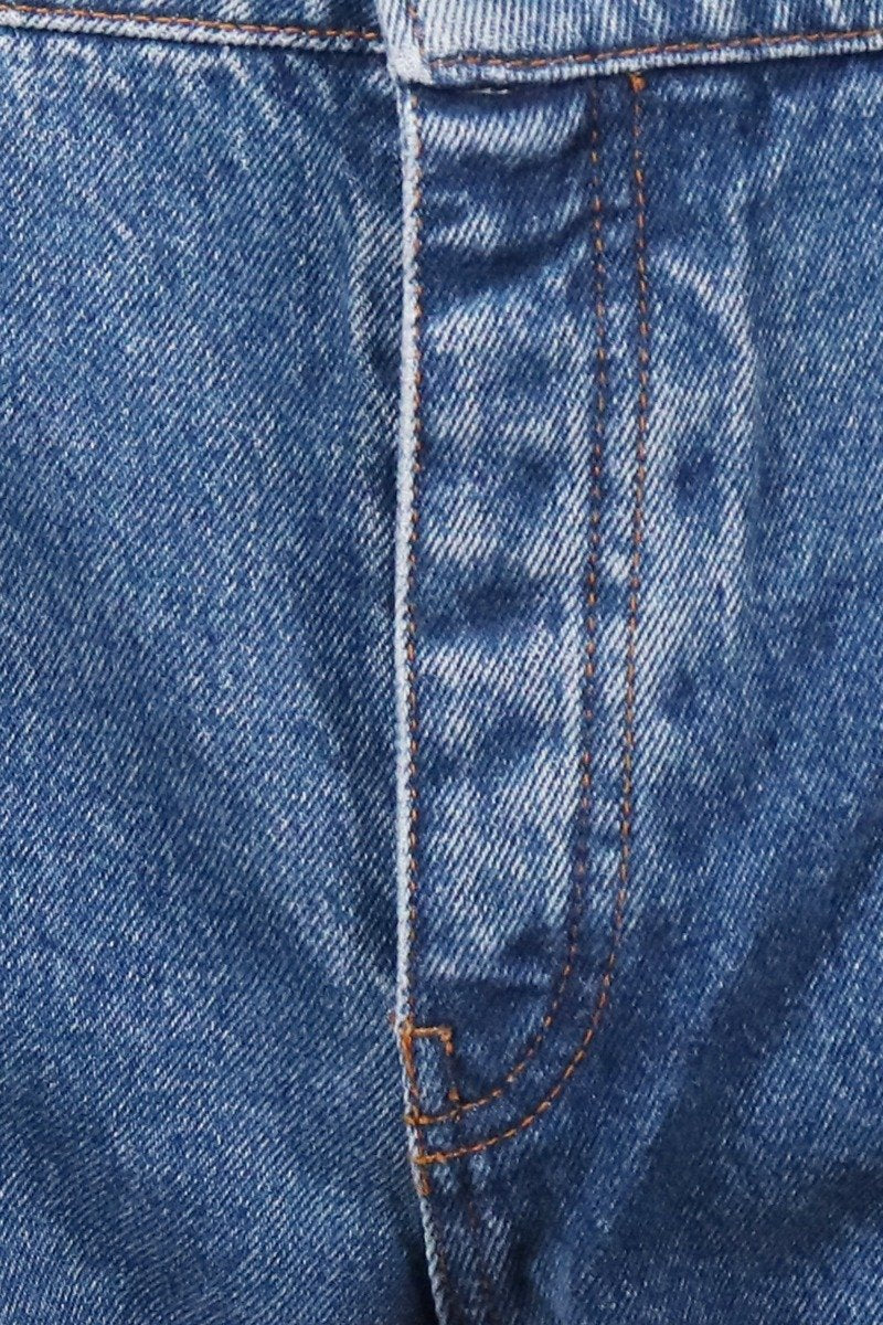 Slim Fit Jeans Men Fashion Kenzo Paris Denim Cotton Pants Casual