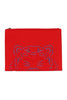 A4 Tiger Clutch Embroidery Designer Tiger Clutch Fashion Red Unisex Men Women Kenzo Paris Logo