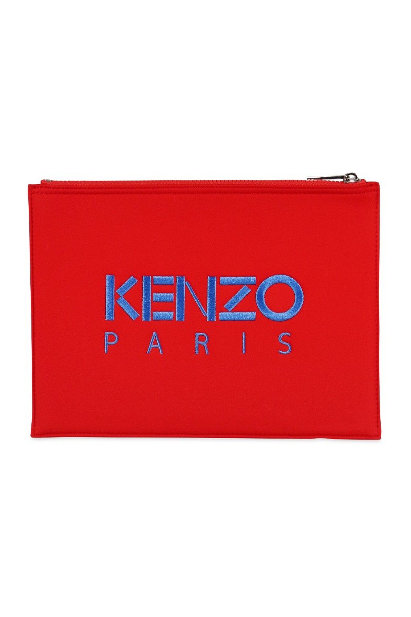A4 Tiger Clutch Embroidery Designer Tiger Clutch Fashion Red Unisex Men Women Kenzo Paris Logo